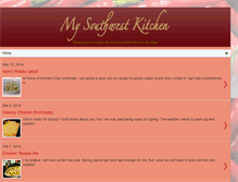 Tablet Screenshot of mysouthwestkitchen.com